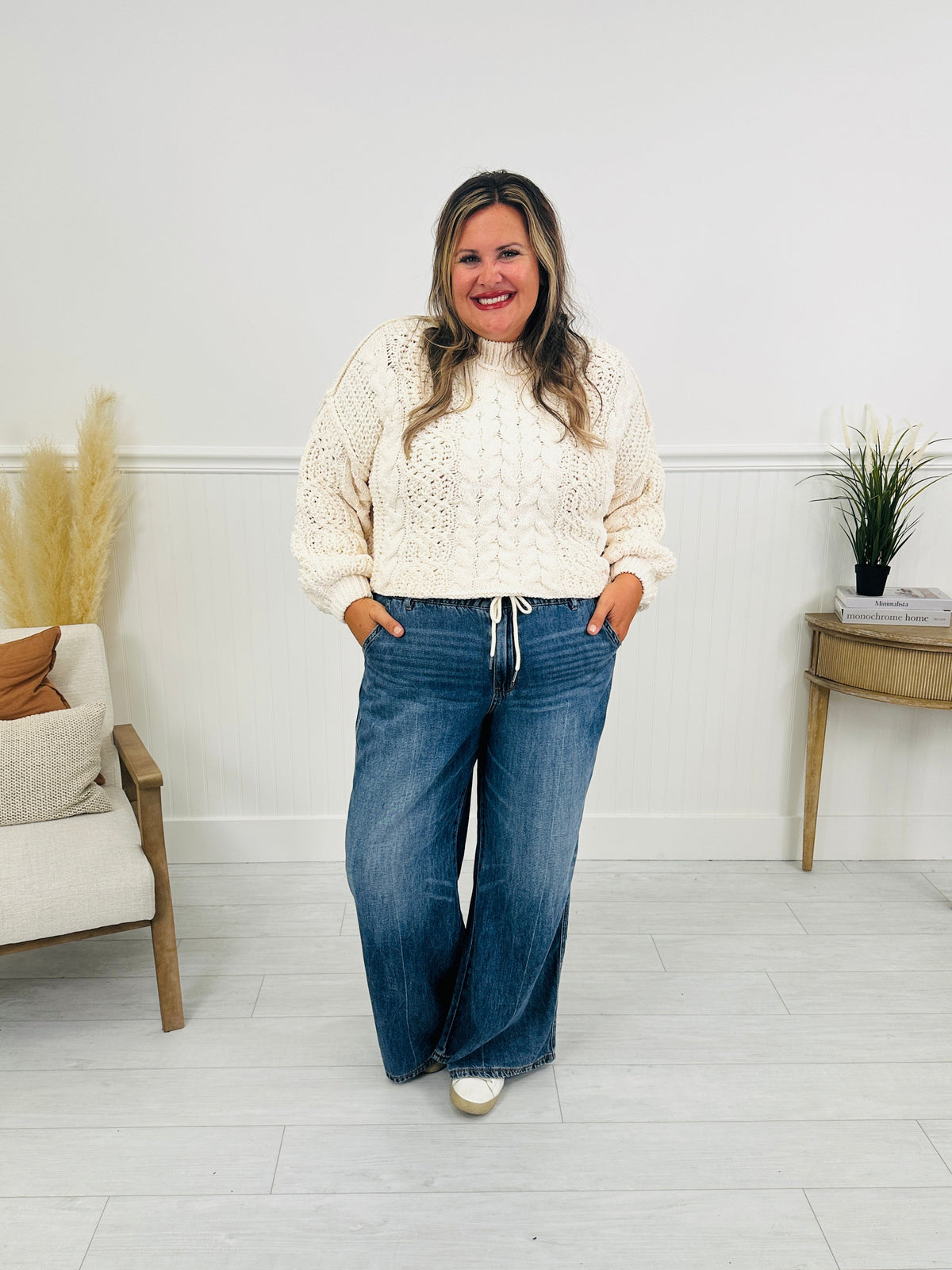 Easy Does It Featherweight Palazzo Jeans
