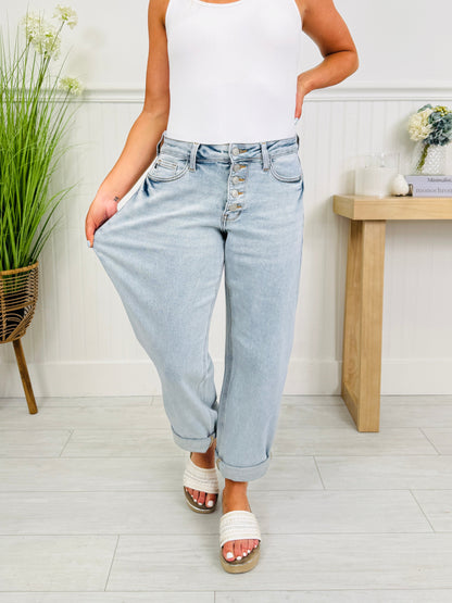 Everyday Style Slim Barrel Jeans