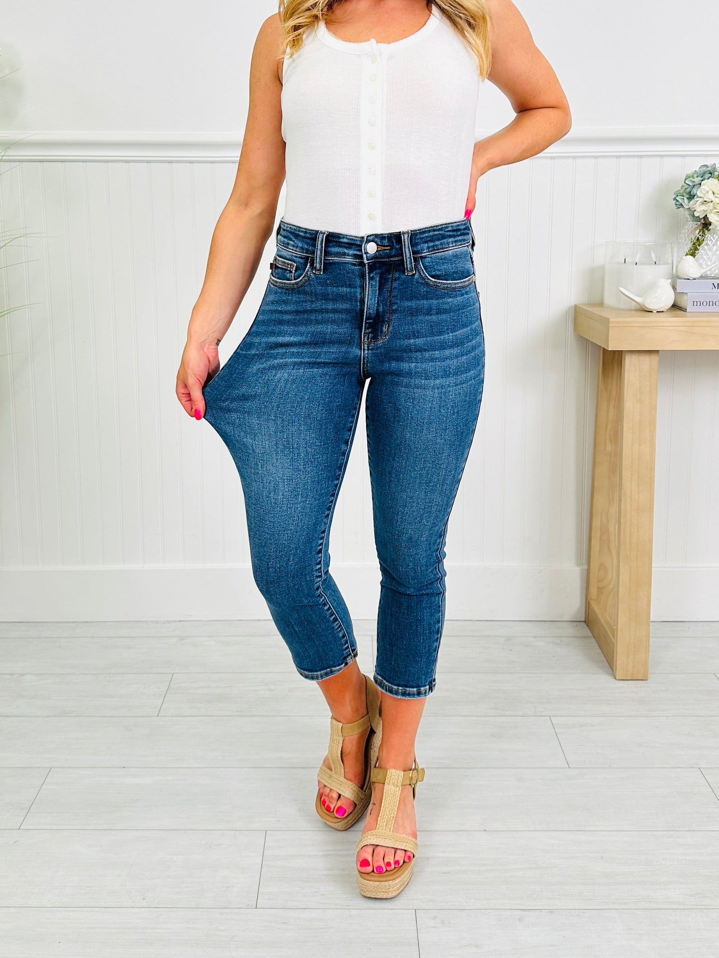 Daily Favorite Capri Jeans
