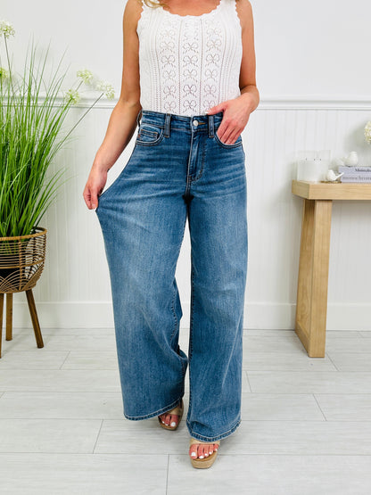 Polished in Palazzo Jeans