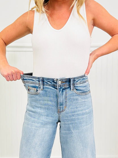 Ankle Ready Ankle Wide Leg Jeans