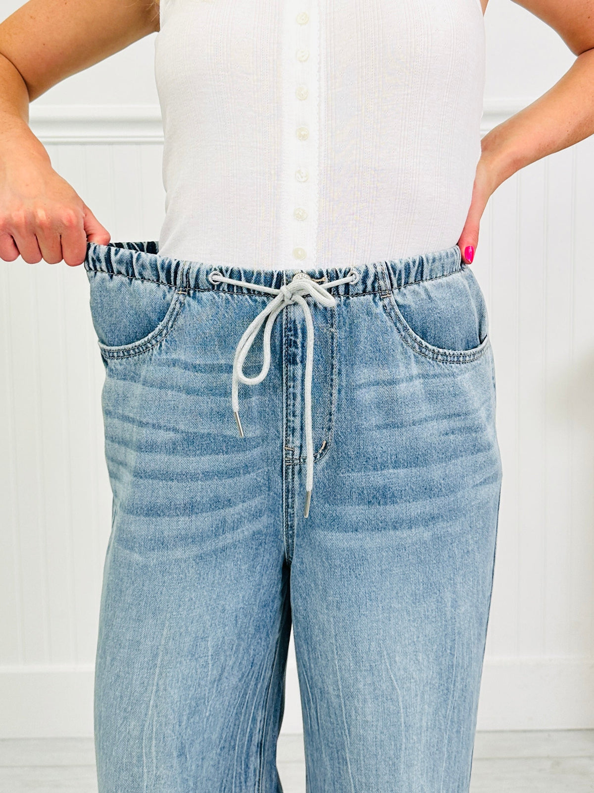 Featherweight Flow Palazzo Jeans
