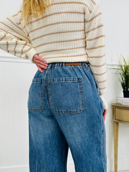 Easy Does It Featherweight Palazzo Jeans