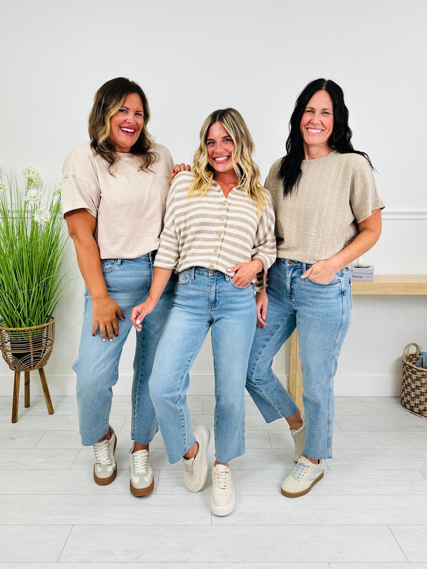 Feel Good Fit Ankle Straight Jeans