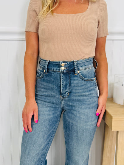 Flare To Remember Tummy Control Flare Jeans