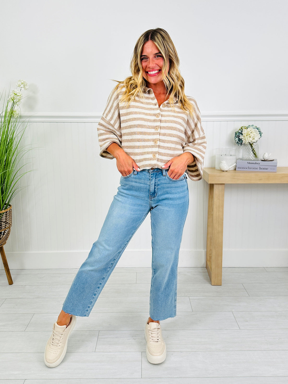 Feel Good Fit Ankle Straight Jeans