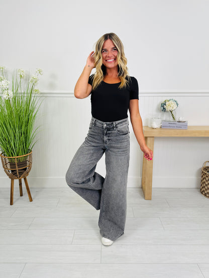 Smoke Show Palazzo Wide Leg Jeans