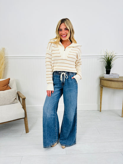 Easy Does It Featherweight Palazzo Jeans