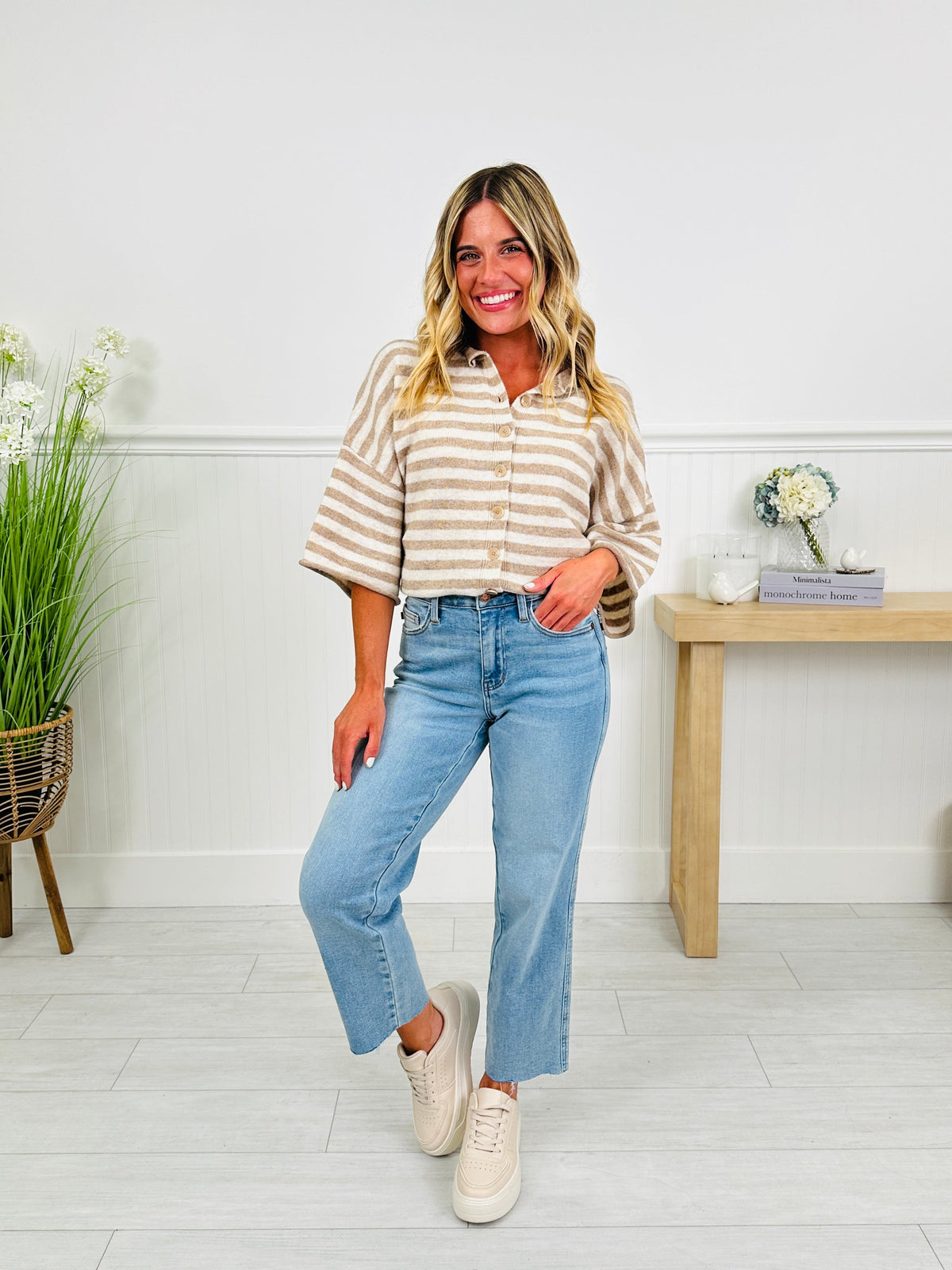 Feel Good Fit Ankle Straight Jeans