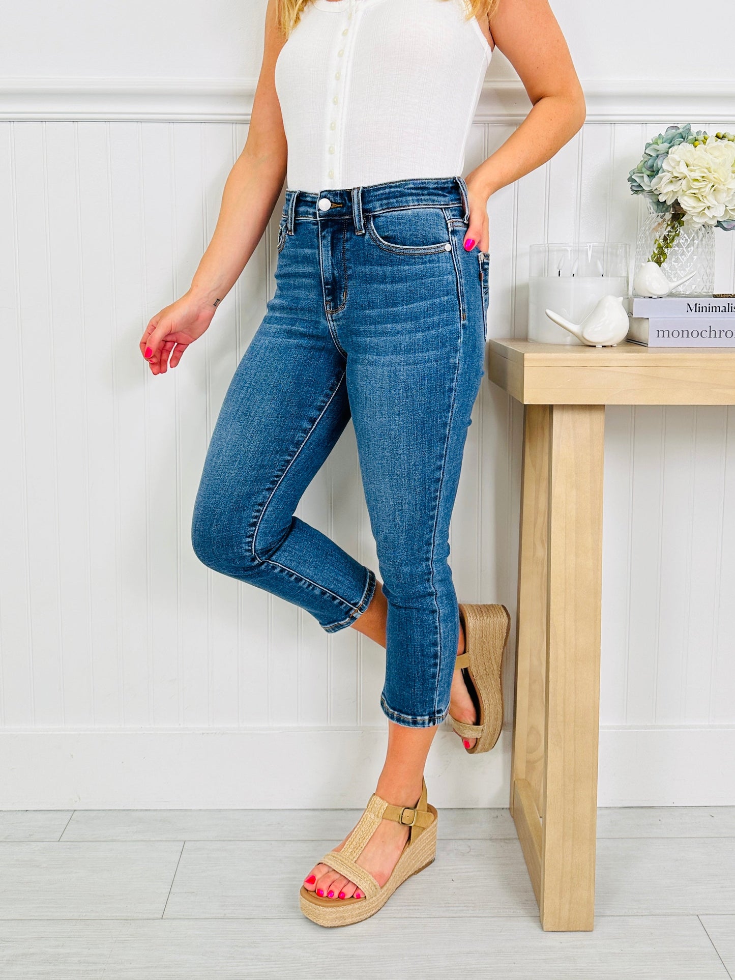 Daily Favorite Capri Jeans