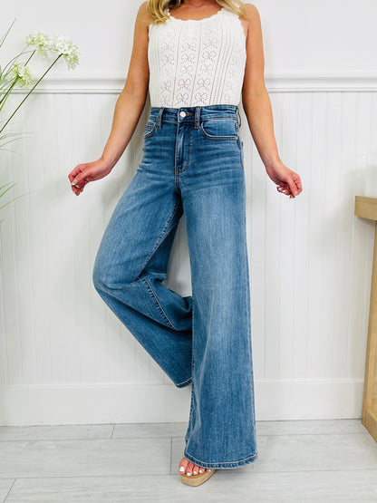 Polished in Palazzo Jeans