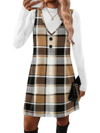 White-plaid