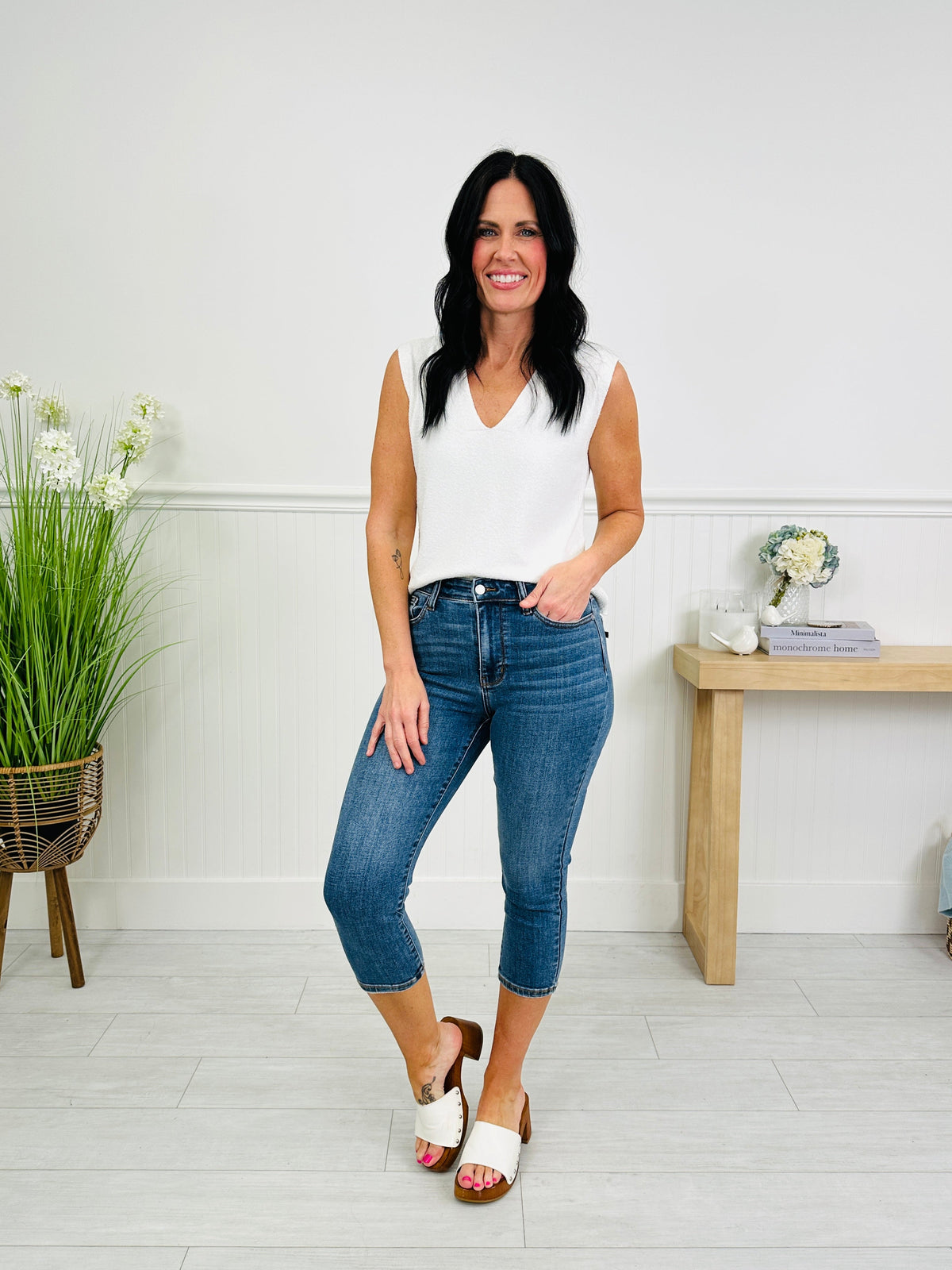 Daily Favorite Capri Jeans