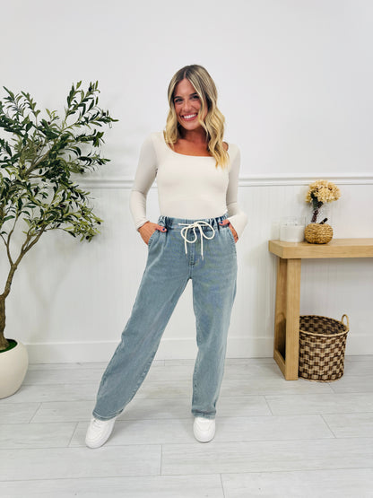 Laid Back Luxury Baggy Jeans