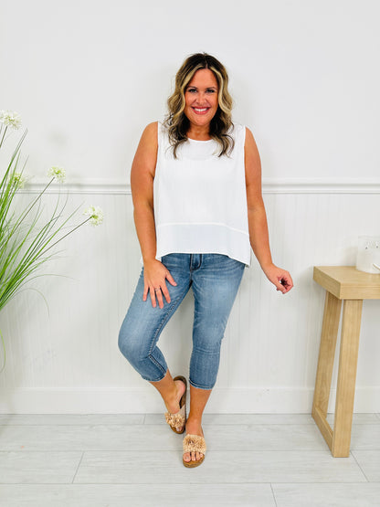 Go Against The Grain Capri Jeans