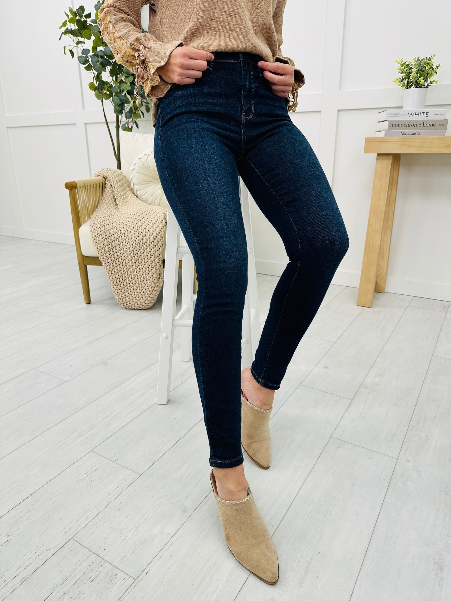 The Holy Grail Nondistressed Skinny Jeans