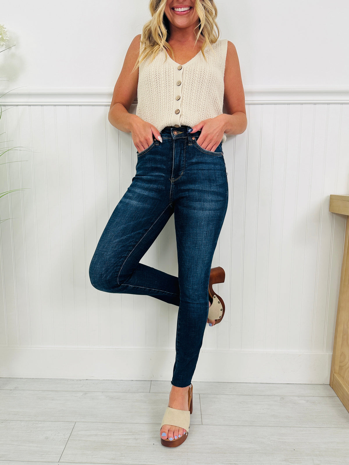 The Trifecta Tummy Control And Butt Lifting Skinny Jeans