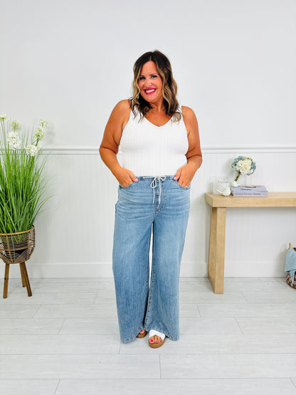 Featherweight Flow Palazzo Jeans