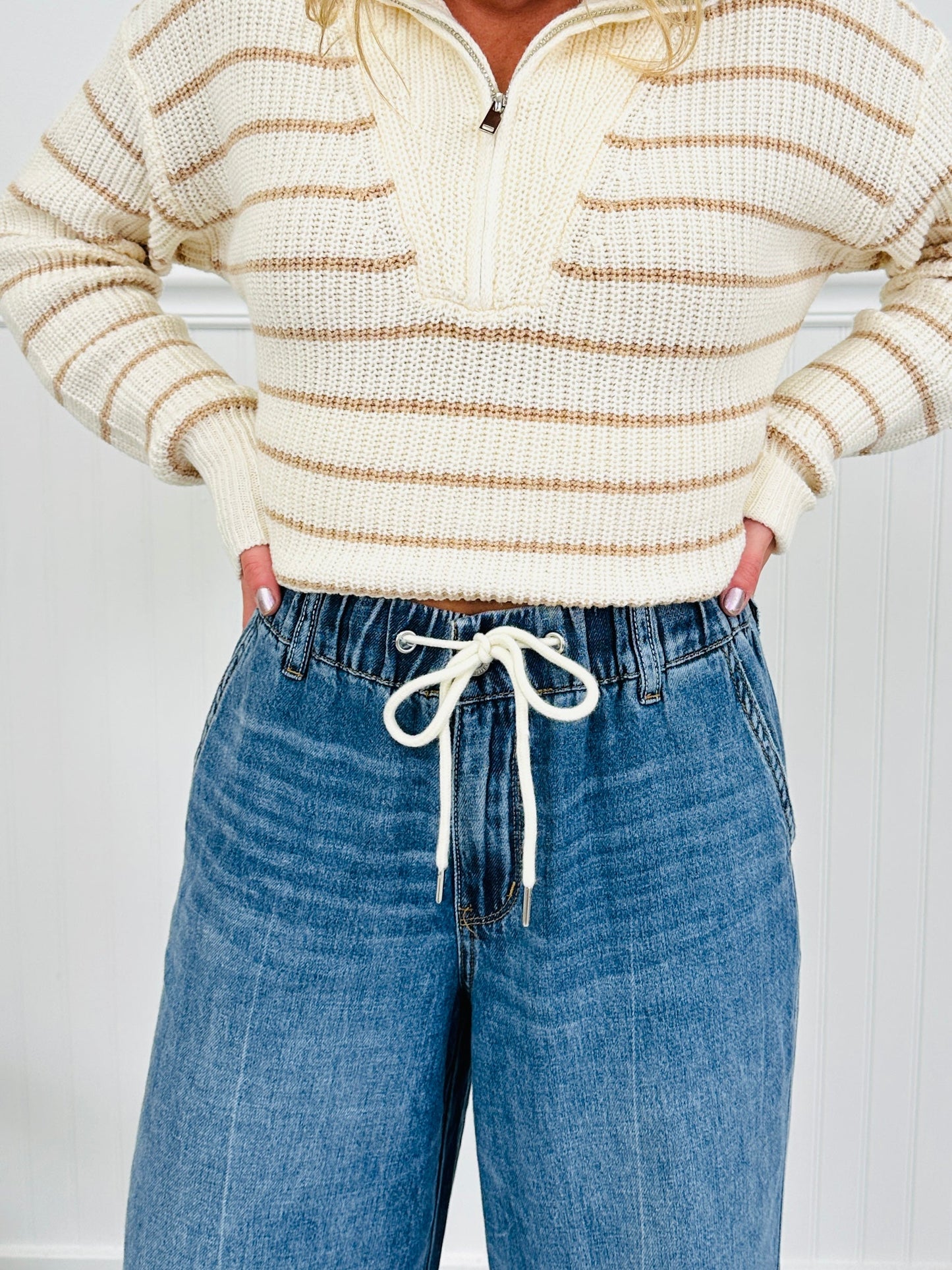 Easy Does It Featherweight Palazzo Jeans
