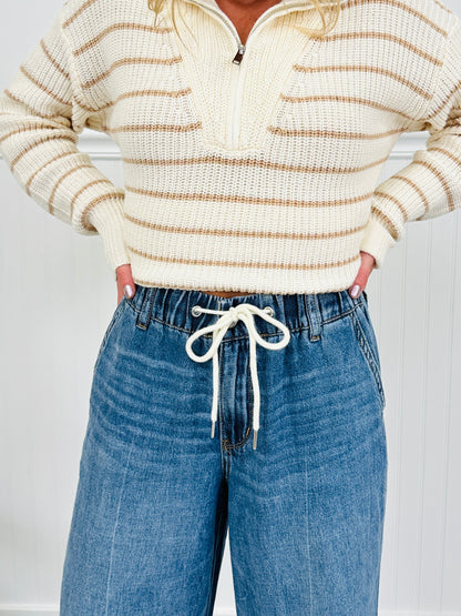 Easy Does It Featherweight Palazzo Jeans