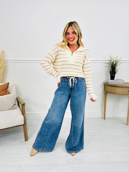 Easy Does It Featherweight Palazzo Jeans