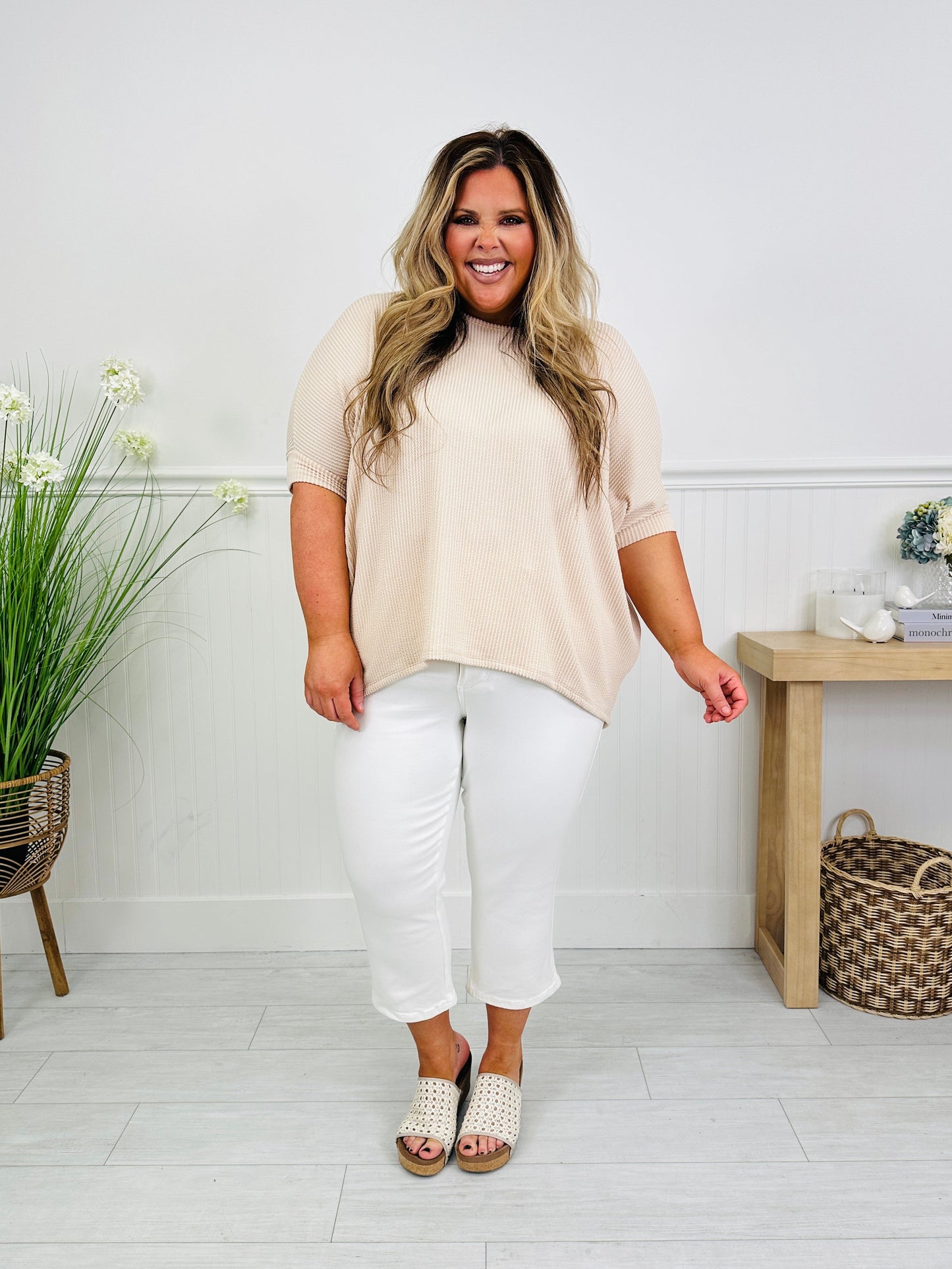 Signs of Spring Tummy Control Capris