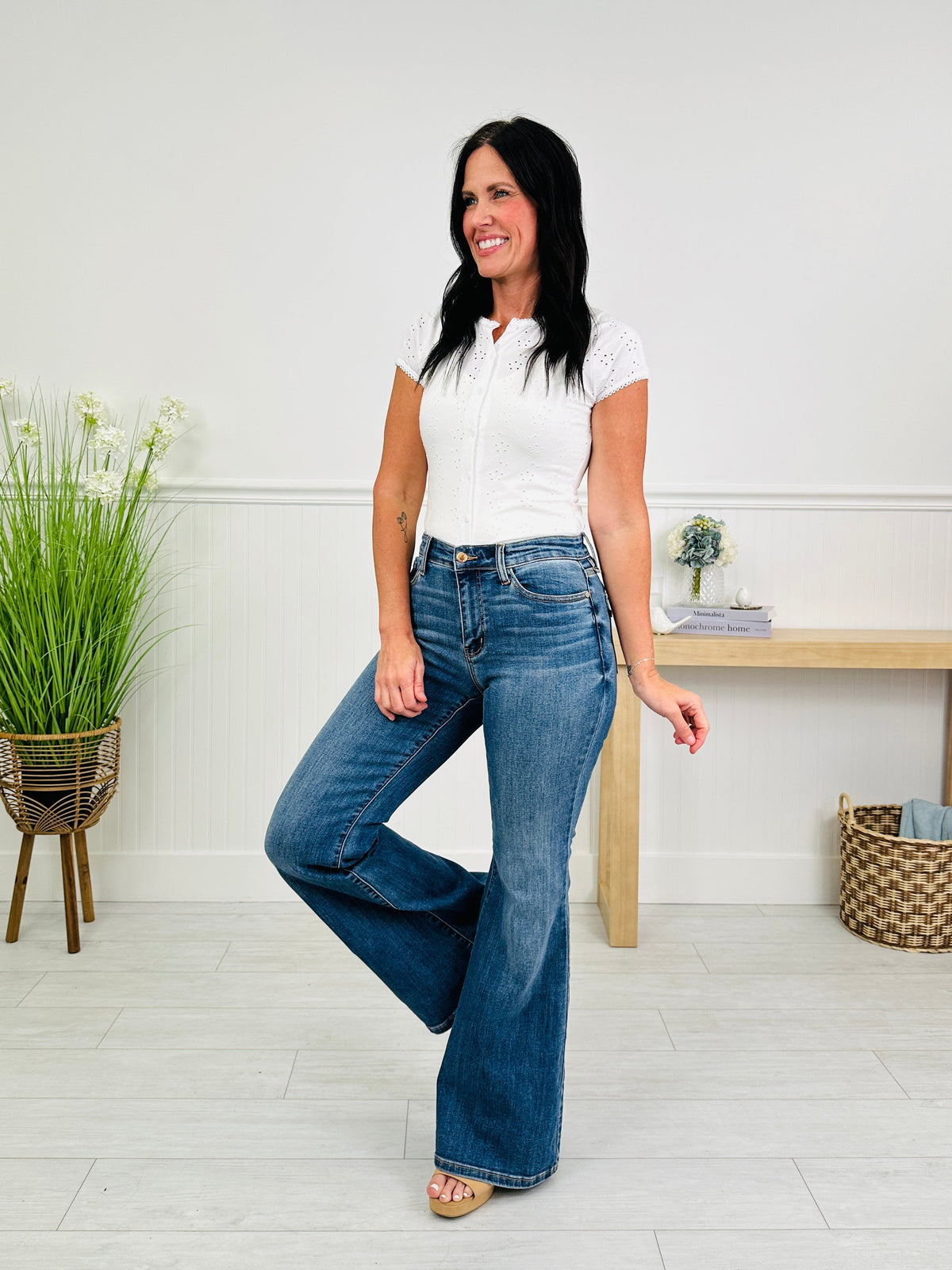 Turning Heads Flare Jeans