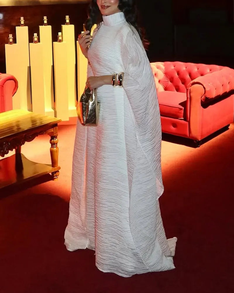 Elegant Texture Fabric Robe