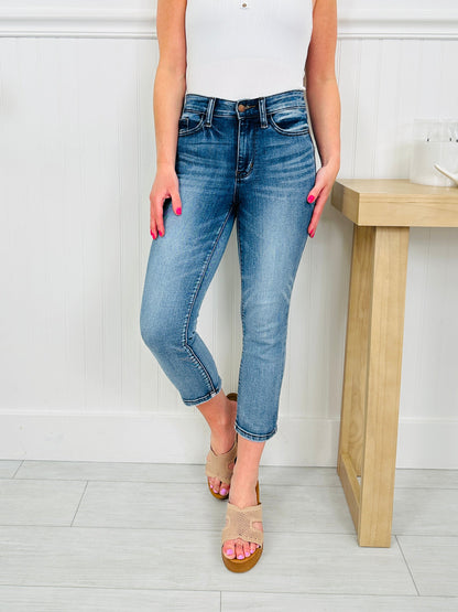 Go Against The Grain Capri Jeans