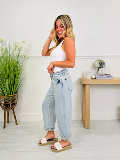 Everyday Style Slim Barrel Jeans