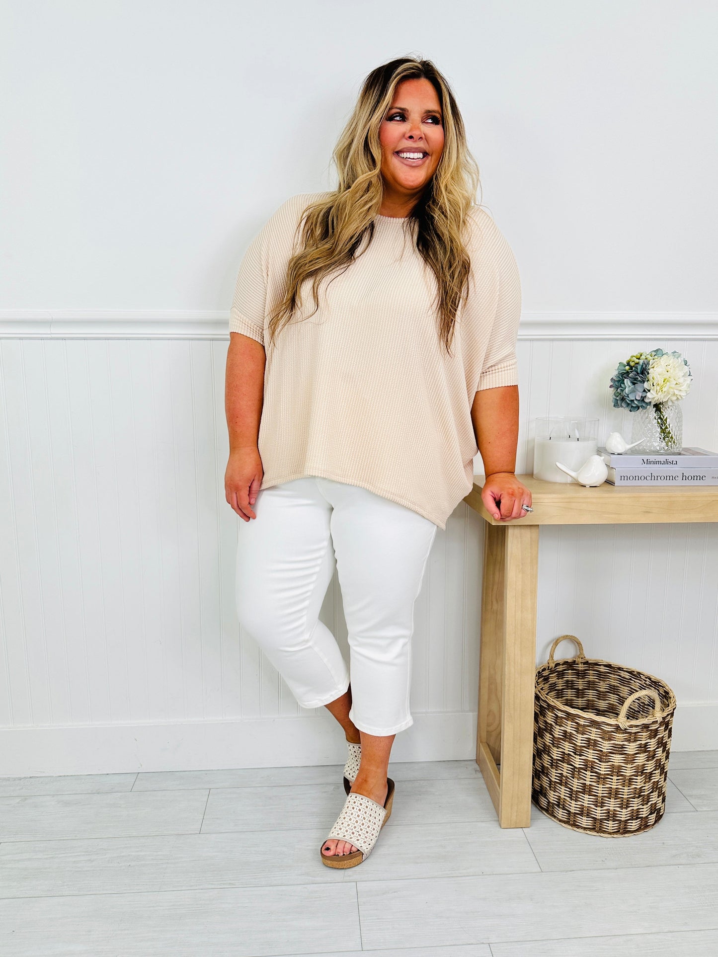 Signs of Spring Tummy Control Capris