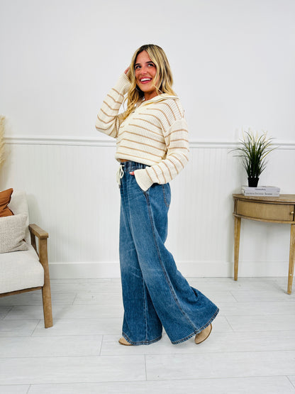 Easy Does It Featherweight Palazzo Jeans