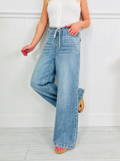 Featherweight Flow Palazzo Jeans