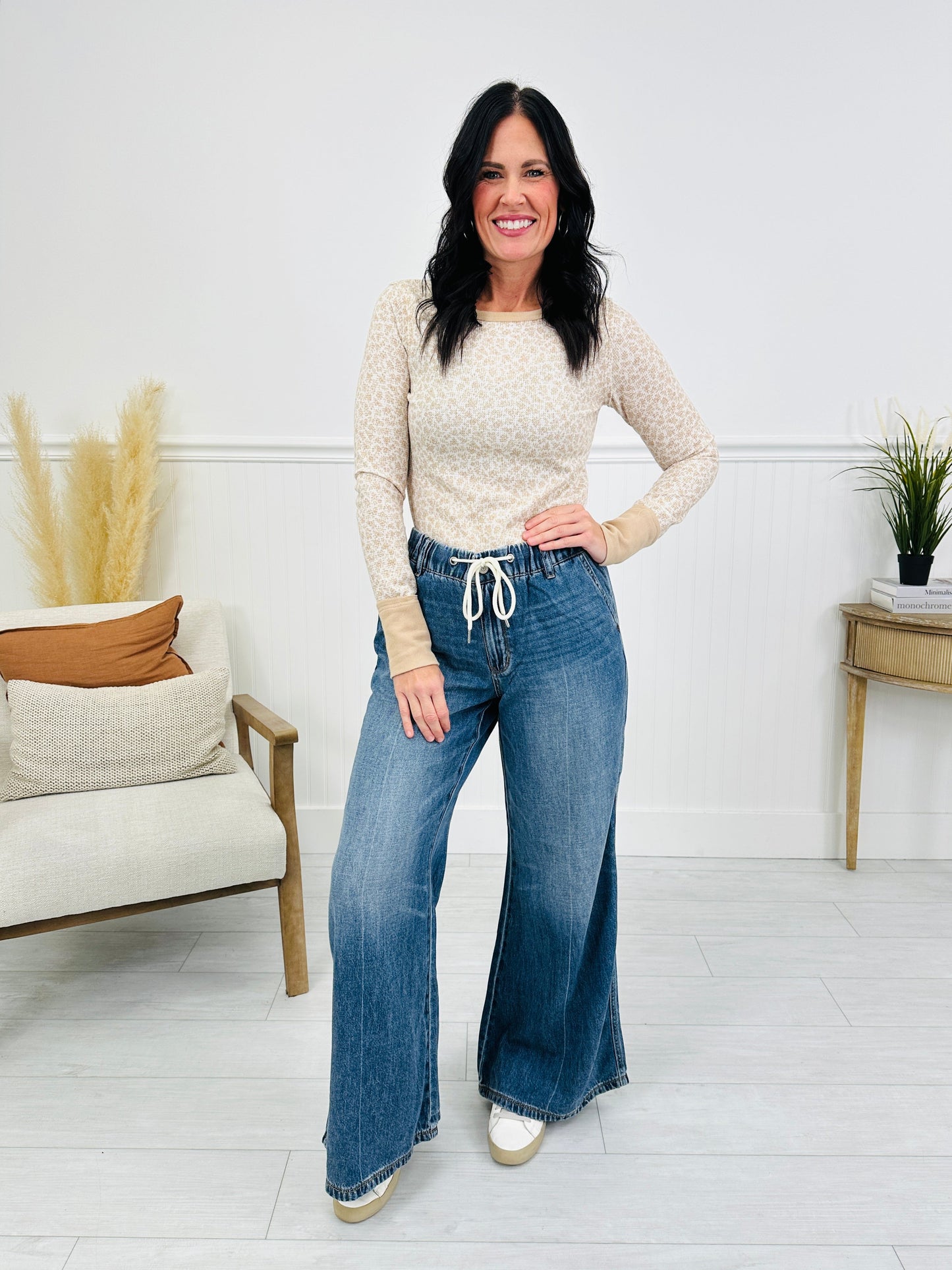 Easy Does It Featherweight Palazzo Jeans