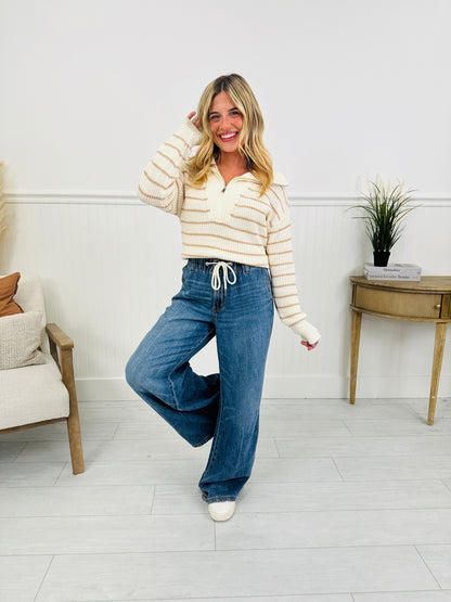 Easy Does It Featherweight Palazzo Jeans