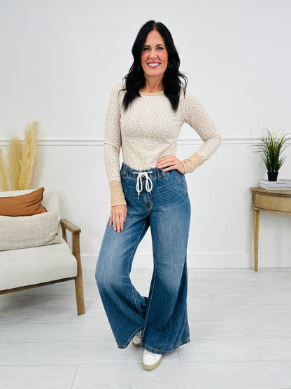 Easy Does It Featherweight Palazzo Jeans