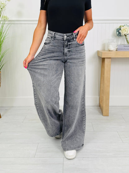 Smoke Show Palazzo Wide Leg Jeans