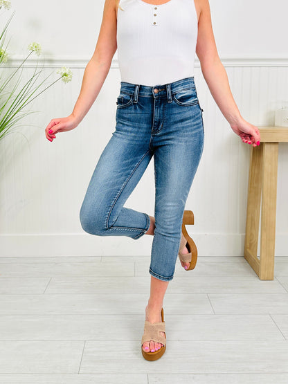 Go Against The Grain Capri Jeans