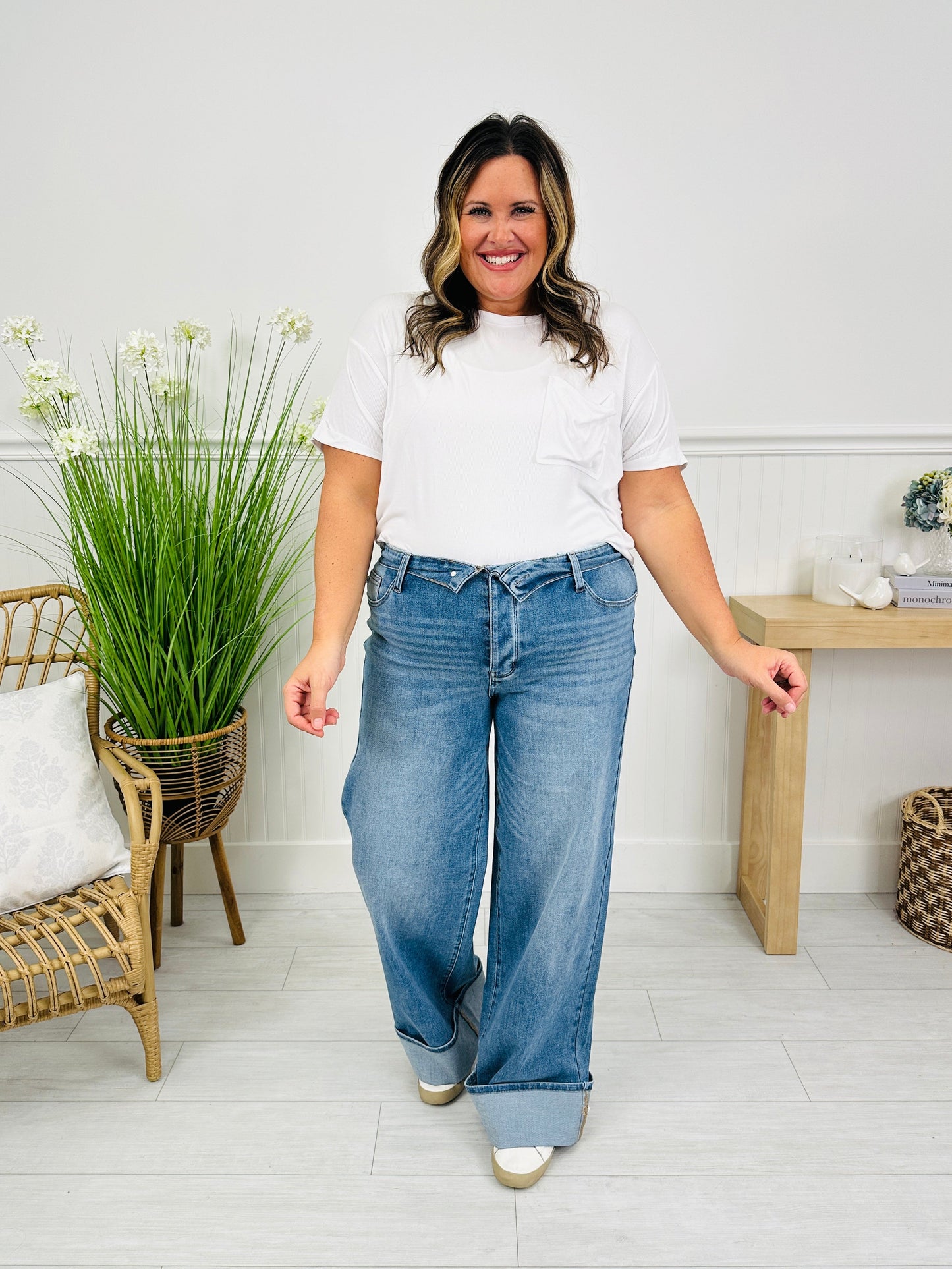Leading The Trend Straight Jeans