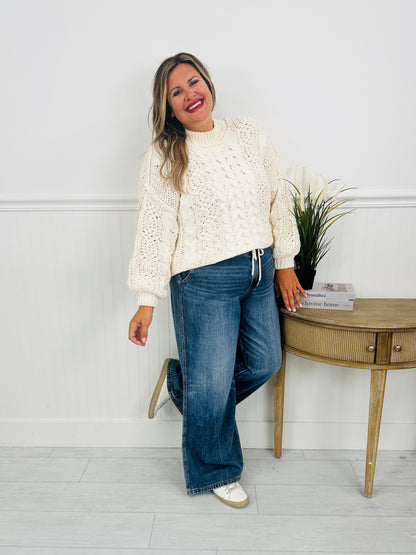 Easy Does It Featherweight Palazzo Jeans