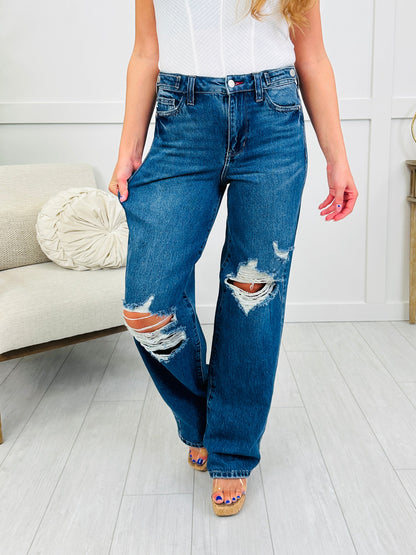 Fit To Flatter Straight Leg Adjustable Column Jeans