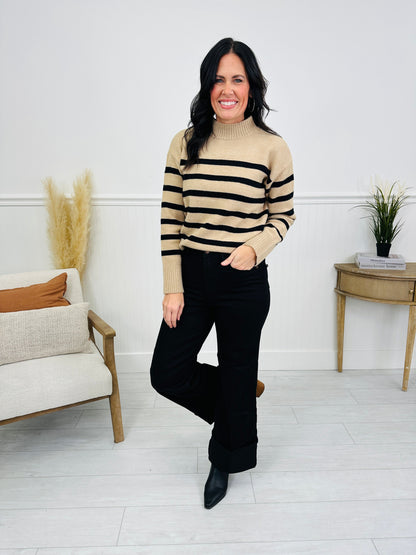 Midnight Moments Retro Wide Black Jeans