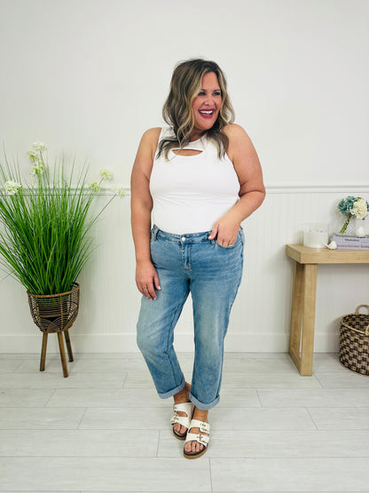 Keep Your Cool Cooling Boyfriend Jeans