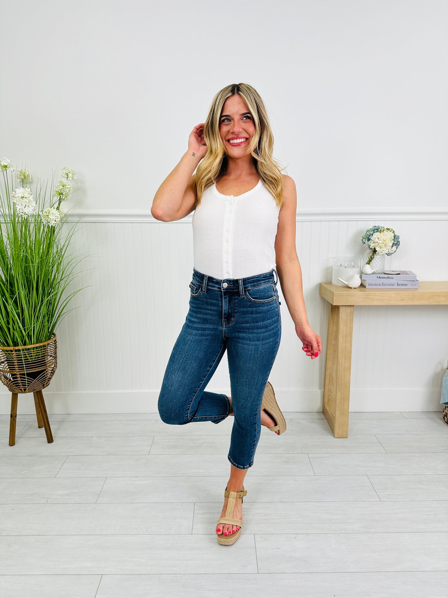 Daily Favorite Capri Jeans