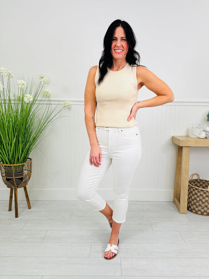Signs of Spring Tummy Control Capris