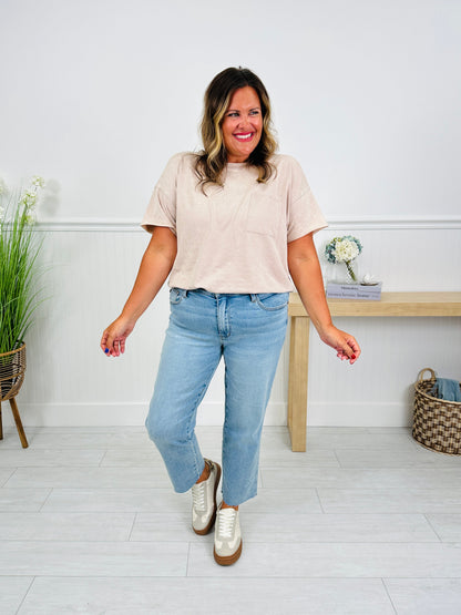 Feel Good Fit Ankle Straight Jeans