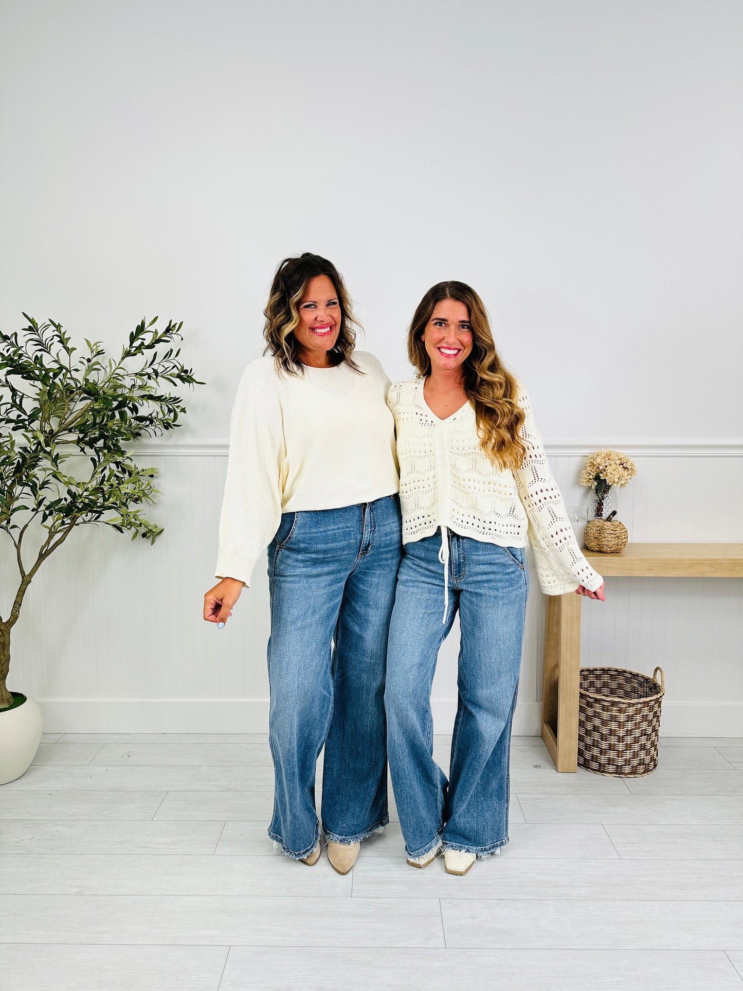 Almost Famous Retro Wide Leg Jeans