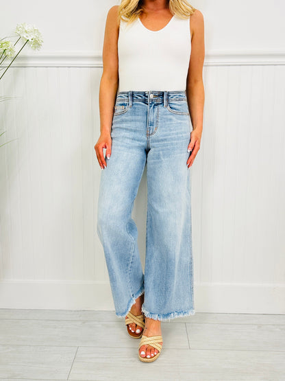 Ankle Ready Ankle Wide Leg Jeans
