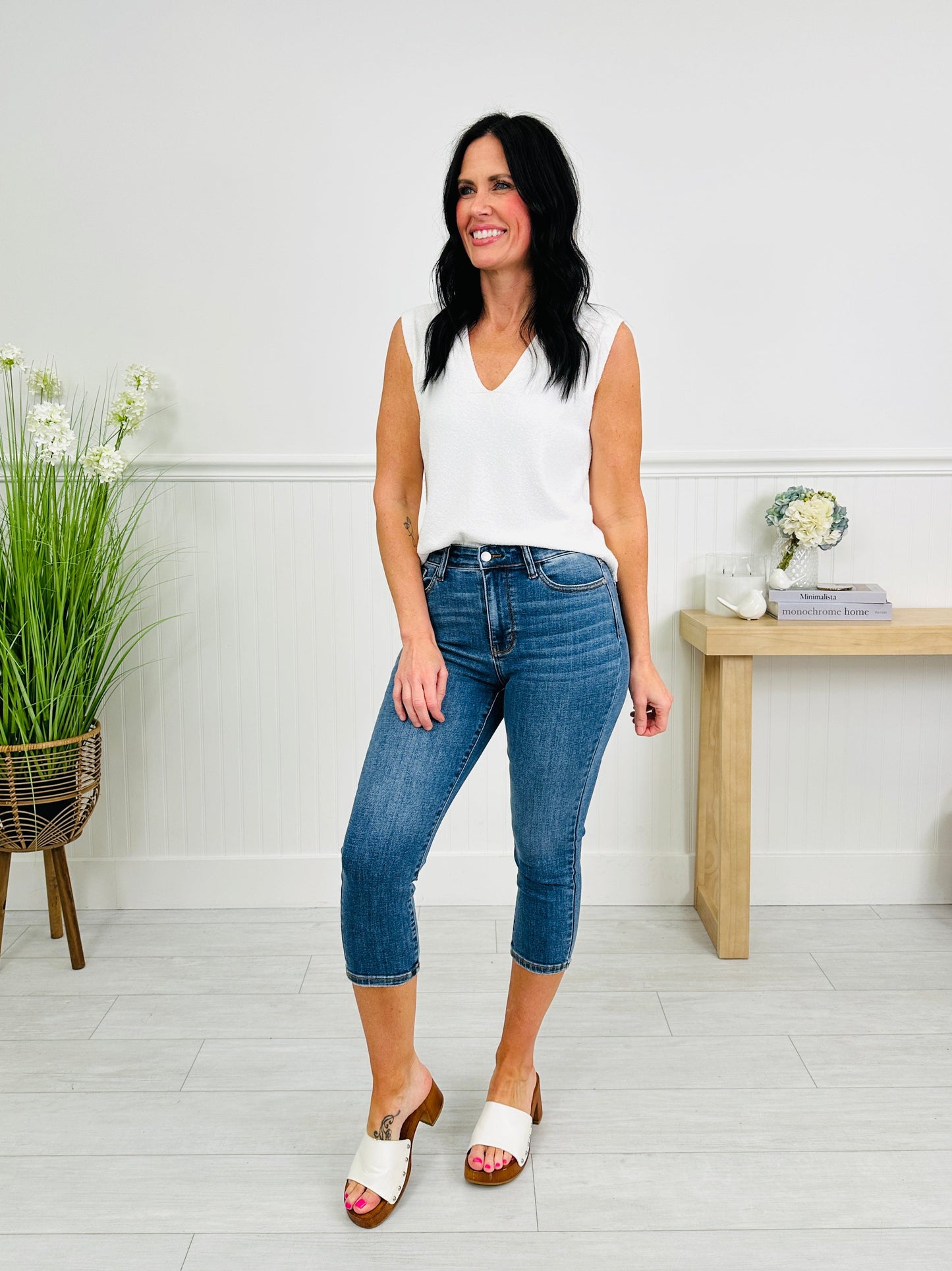 Daily Favorite Capri Jeans