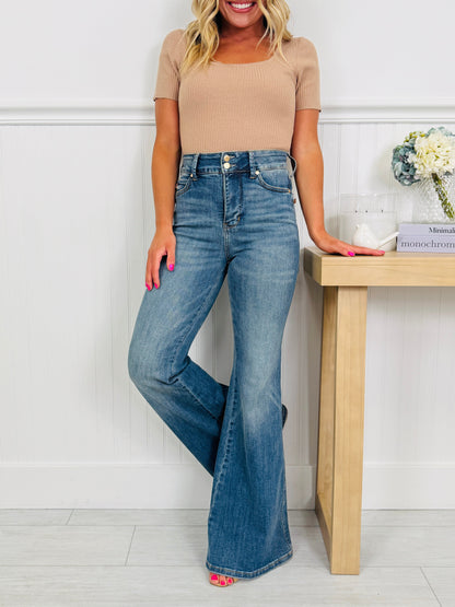 Flare To Remember Tummy Control Flare Jeans